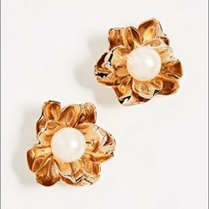 kate spade Jewelry - Kate Spade ♠️ flower and pearl statement earrings kate spade Jewelry - Kate Spade ♠️ flower and pearl statement earrings